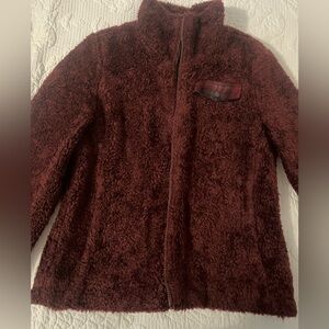 Pendleton Red and Brown Plaid Jacket